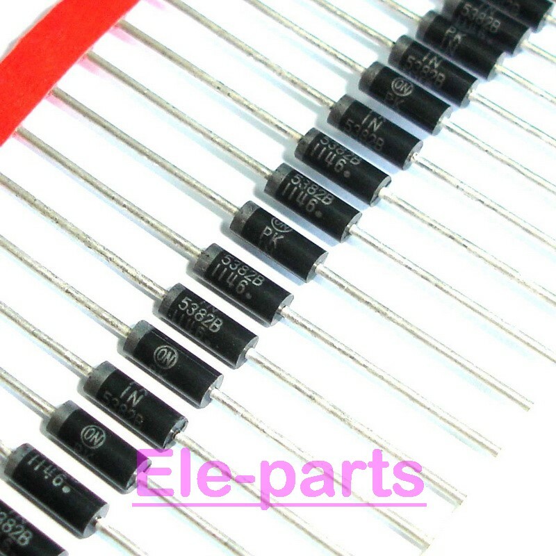 100 PCS 1N5382B 17-02 1N5382 5 W Glass Passivated Zener Diode
