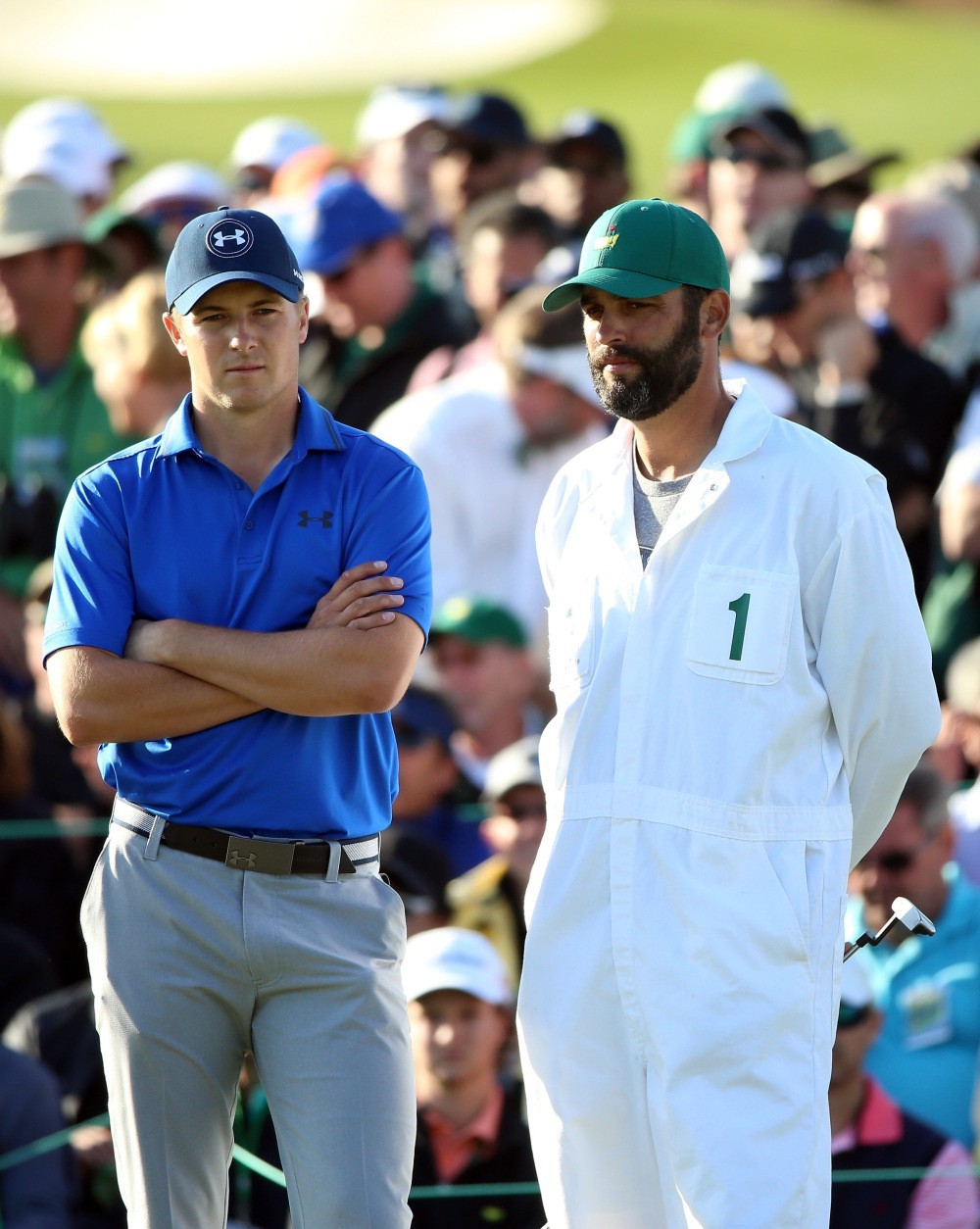 JORDAN SPIETH & MICHAEL GRELLER 8 X 10 PRINT