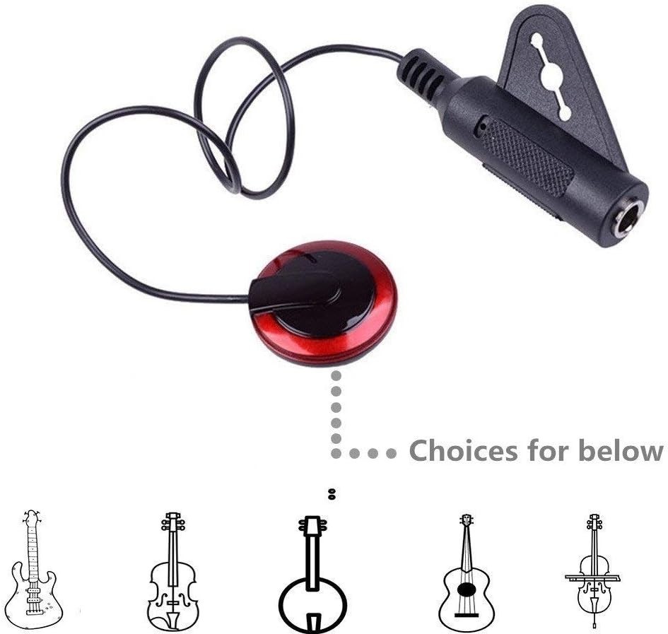 Piezo Contact Microphone for Acoustic Instruments