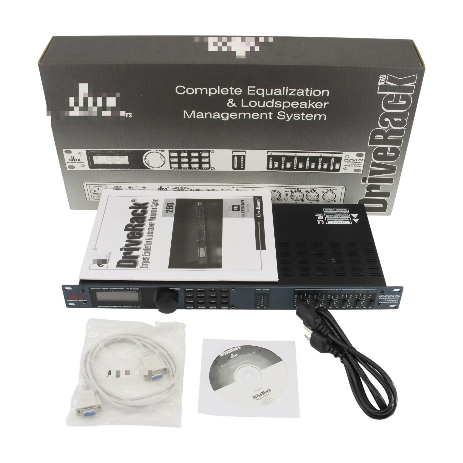 NEW DBX DriveRack 260 Loudspeaker Management System 2 In - 6 Out 100-120V