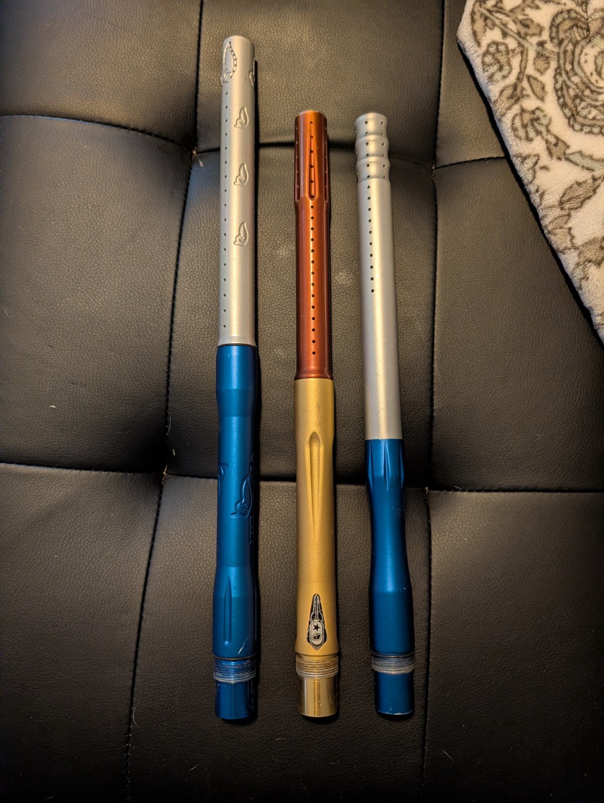 3 X Auto Cocker Threaded 14" Paintball Barrel Lot - W/FREE SHIPPING!!