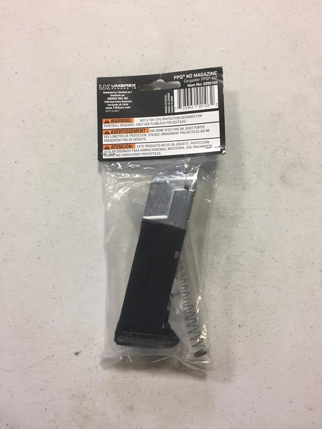 T4E Walther PPQ .43 Caliber Training Pistol Paintball Gun Marker