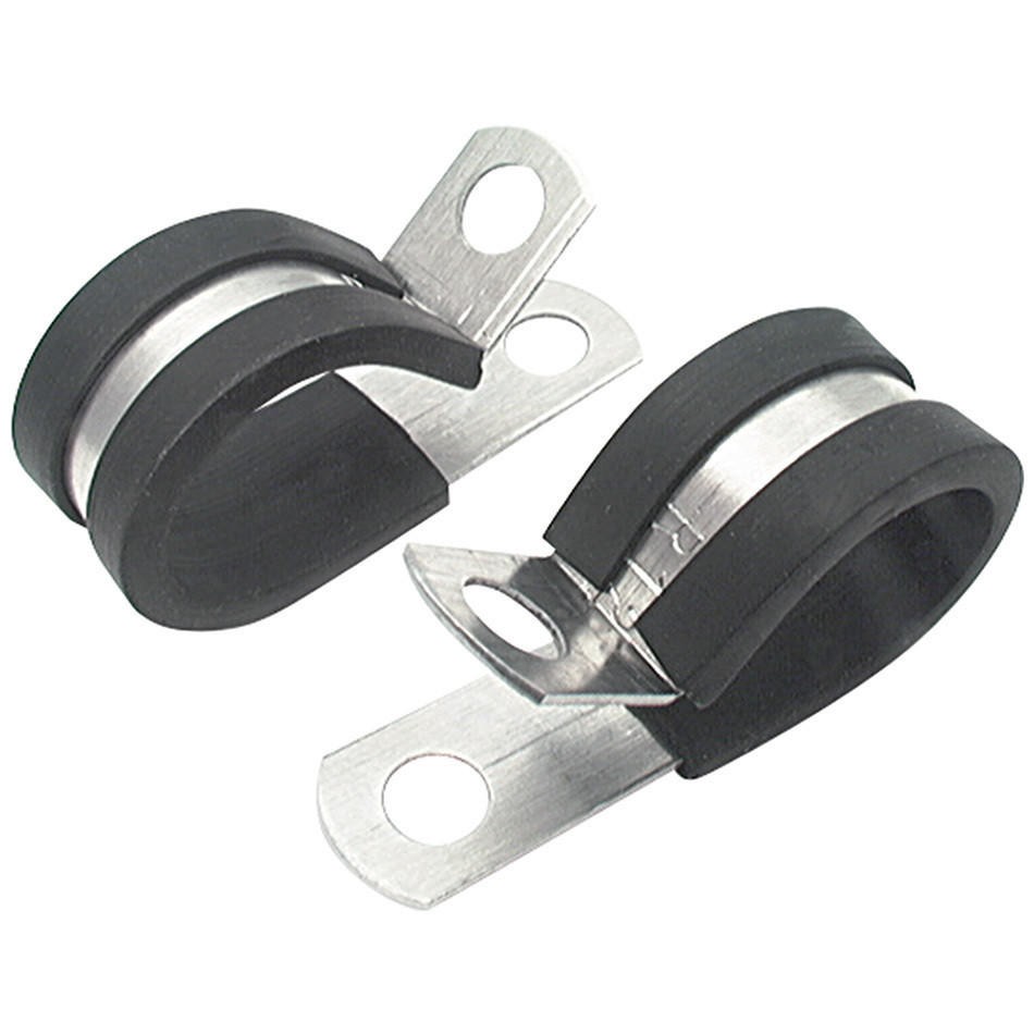 Allstar Performance 18303 Clamp Adel 1/2" Rubber Lining Aluminum 10 Pack