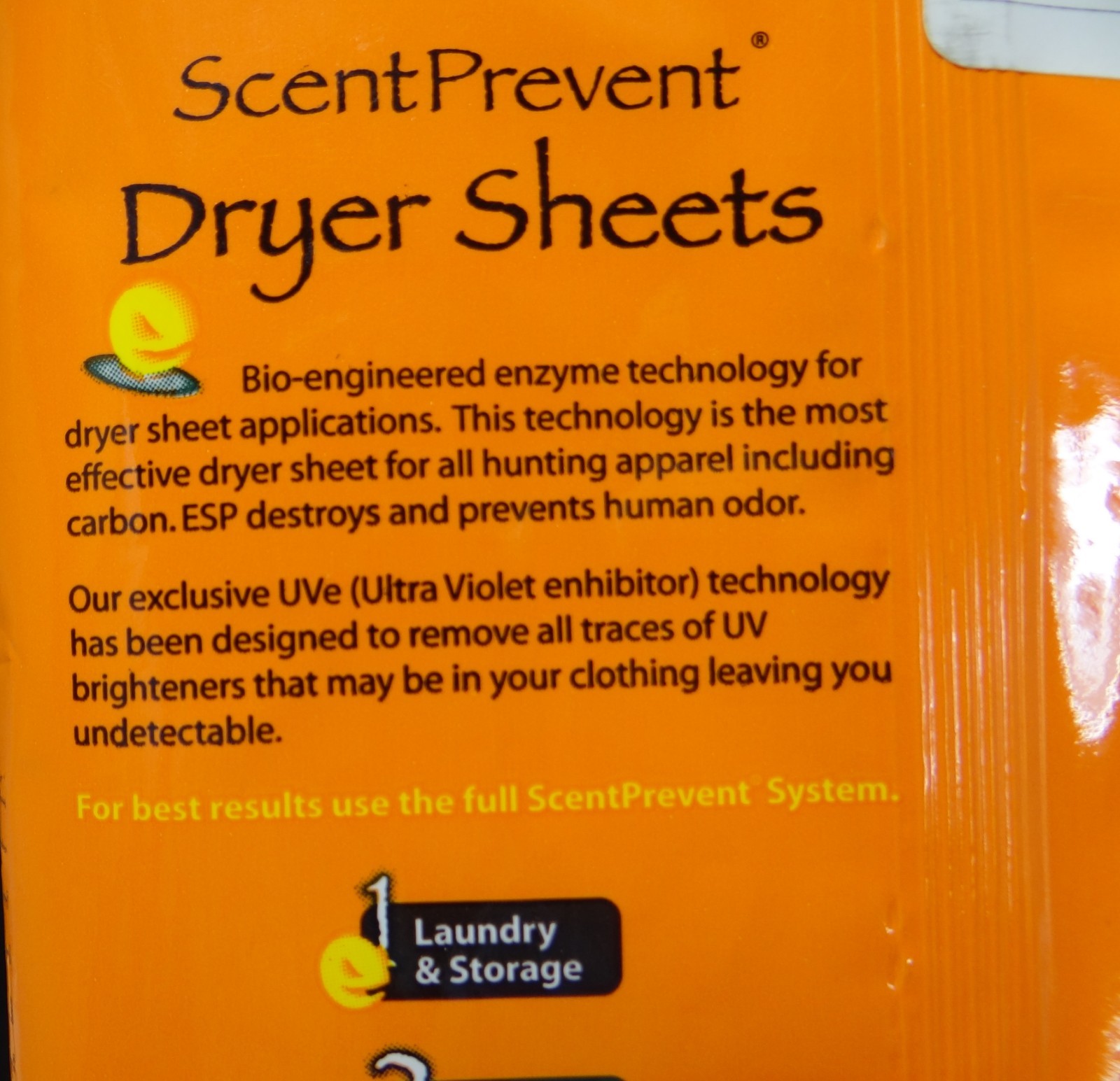 NEW DEAD DOWN WIND 3D EVOLVE 15 DRYER SHEETS 10" X 8" $7.99