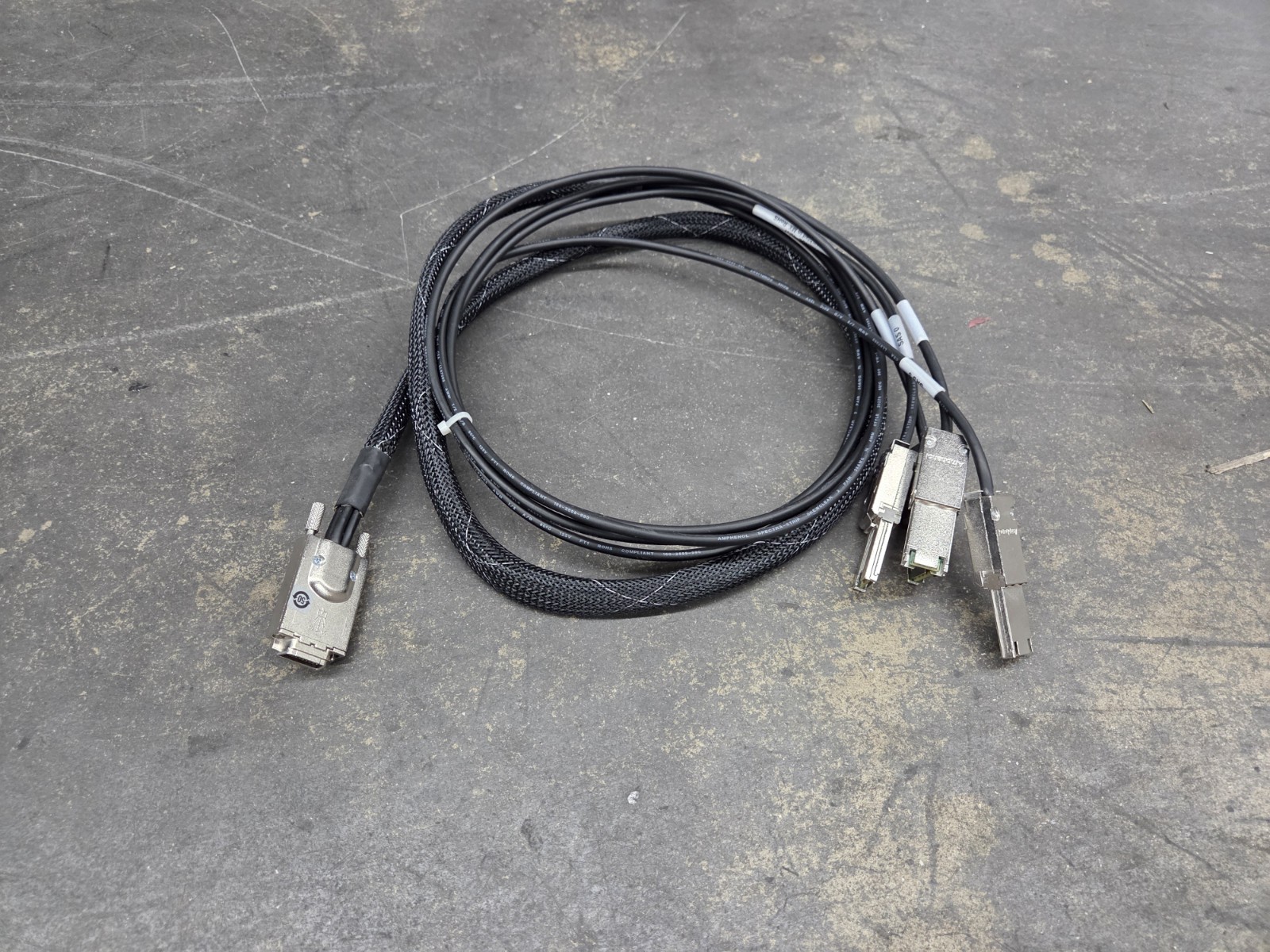 2m External Serial Attached SCSI SAS Cable AH587A USED