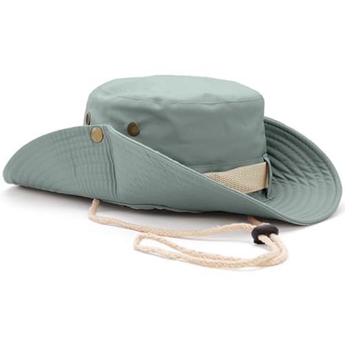 Sun Hats for Men Women, Fishing Hat UV Protection Wide Brim One Size Cyan