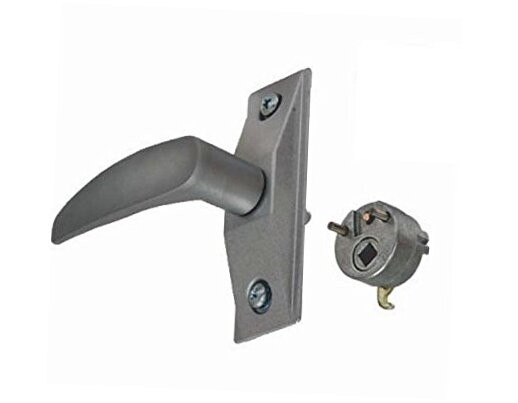 Adams Rite Style Deadlatch Lever Handle for Aluminum Silver Right Hand