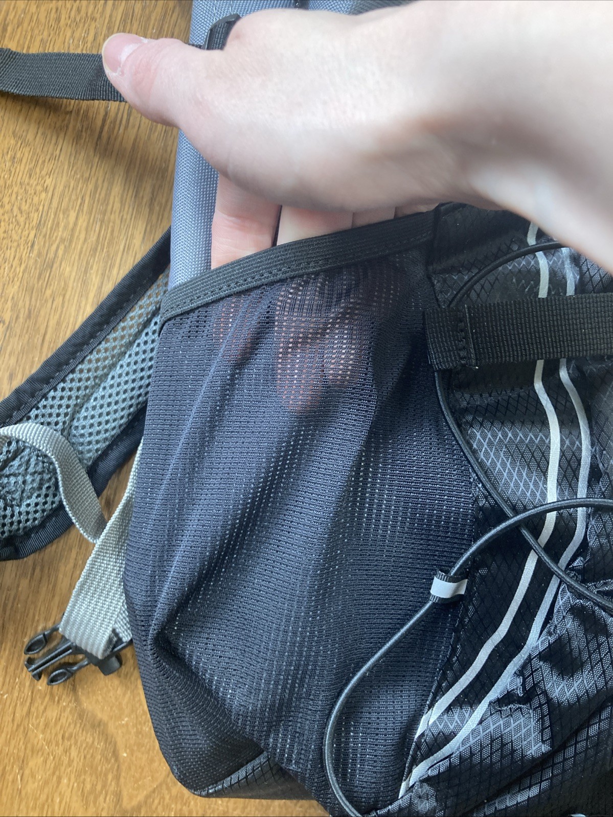 COCHLEAR Recipient Backpack Rucksack Grey Gray Black Bag P743078 24L NWOT