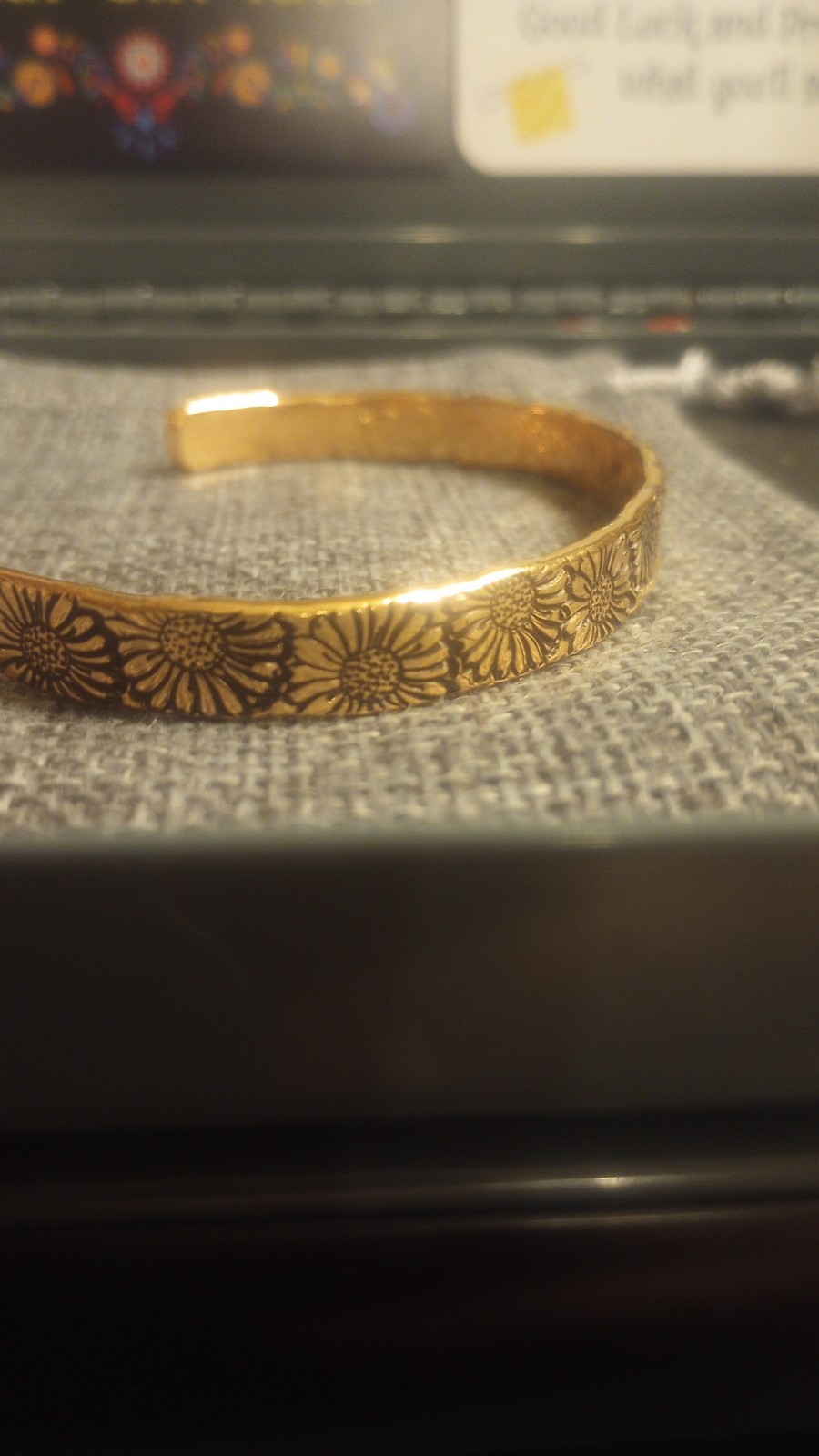 Craig's Copper Anchor Heavy Daisy Bracelet