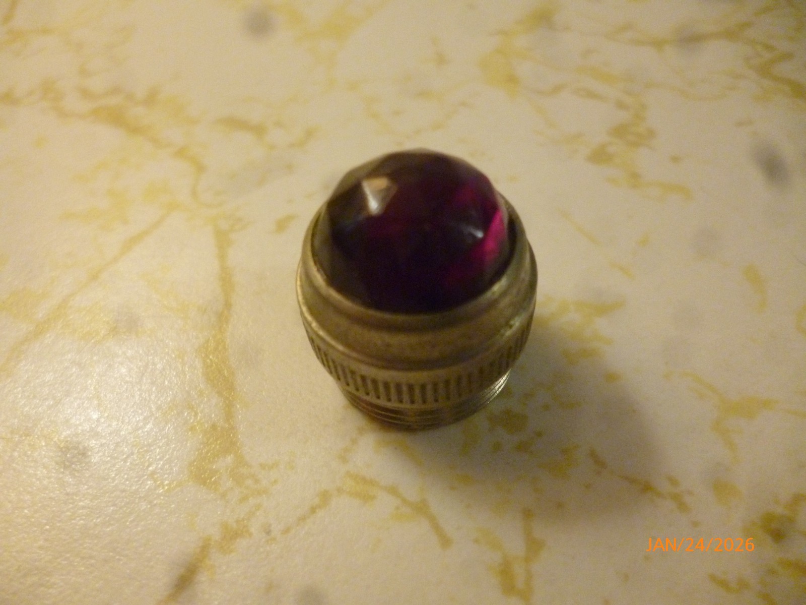 Fender Amplifier Pilot Light Jewel - Red - Vintage 1966