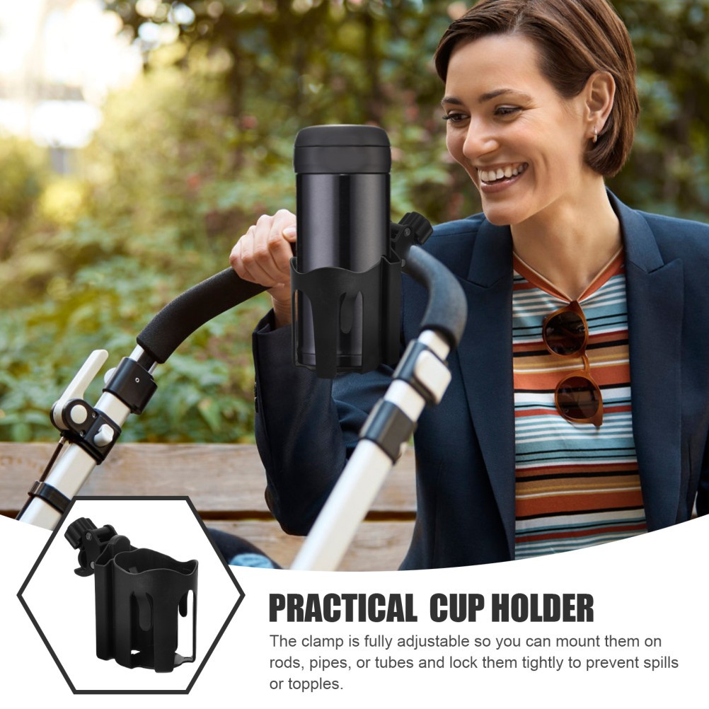 Wheelchair Cup Holder Stroller Cup Holder Handlebar Cup Holder for Stroller