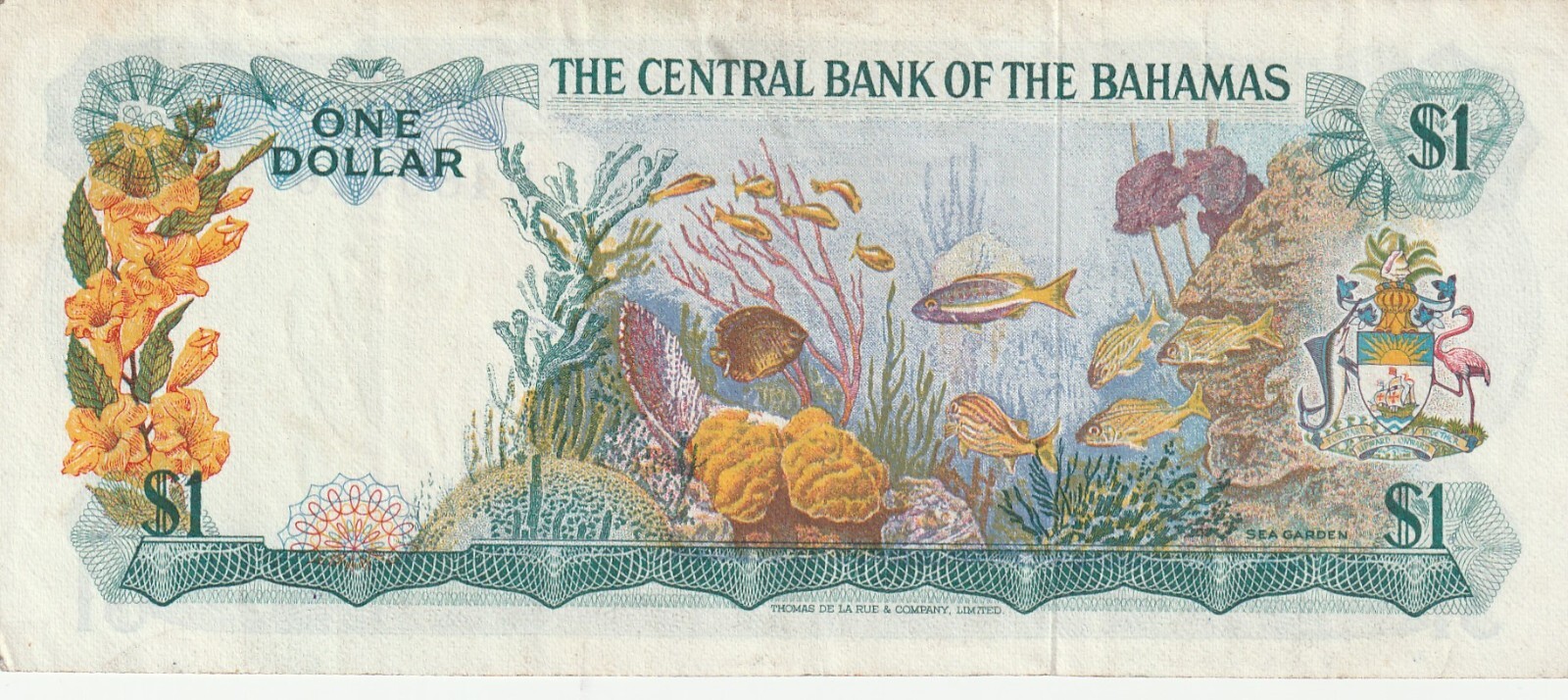 Bahamas 1974 1 Dollar P35a