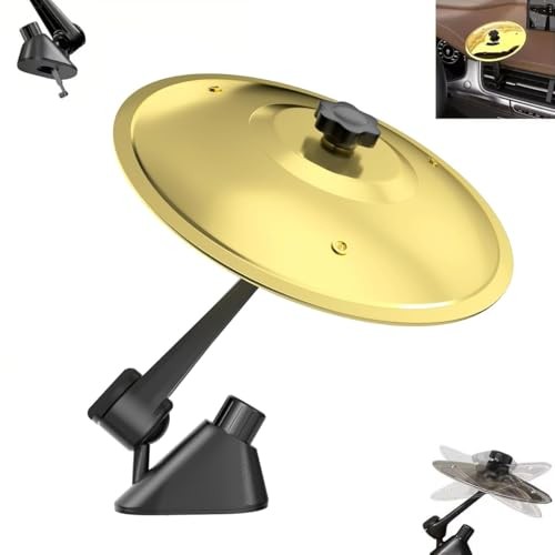 Car Cymbal Air Vent,Car Symbol Drum Air Vent,Mini Drum Crash Cymbal For Gold