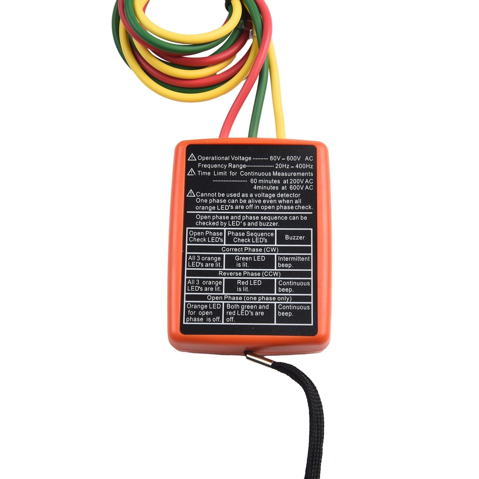 Efficient SM852B 3 Phase Sequ ence Tester for Phase Rotation Detection