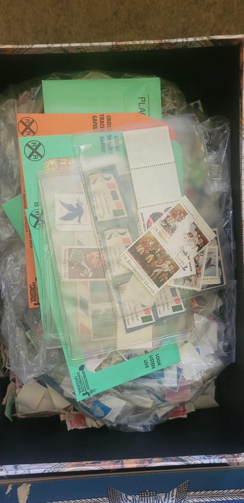 Vintage Stamp Collection