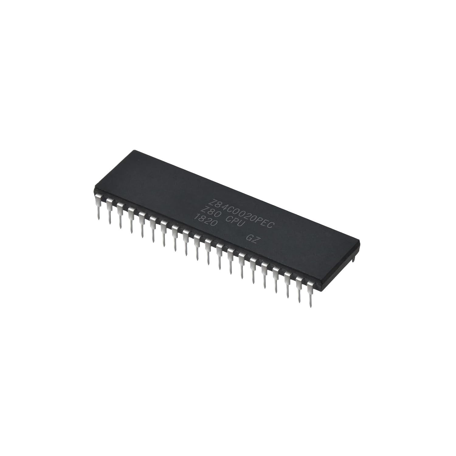 2Pcs Z84C0020PEC Z80 Z80CPU IC CPU Microprocessor 20Mhz,Dip-40.