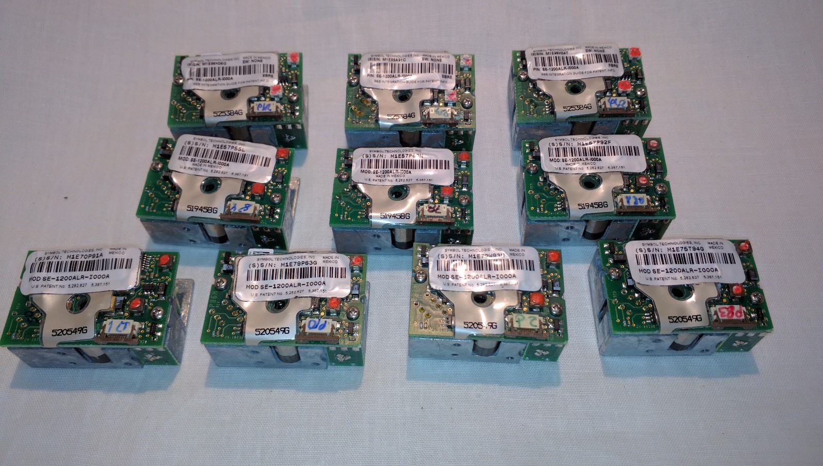 Lot of 10 Symbol Motorola SE-1200ALR Advanced Long Range SE1200ALR 10x