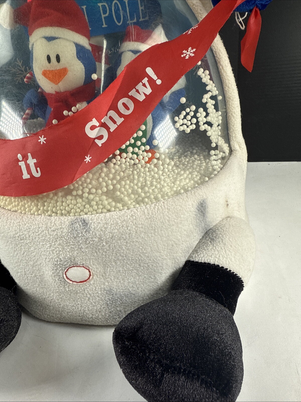 Gemmy Snow Globe Pals Snowman Tested READ☃️