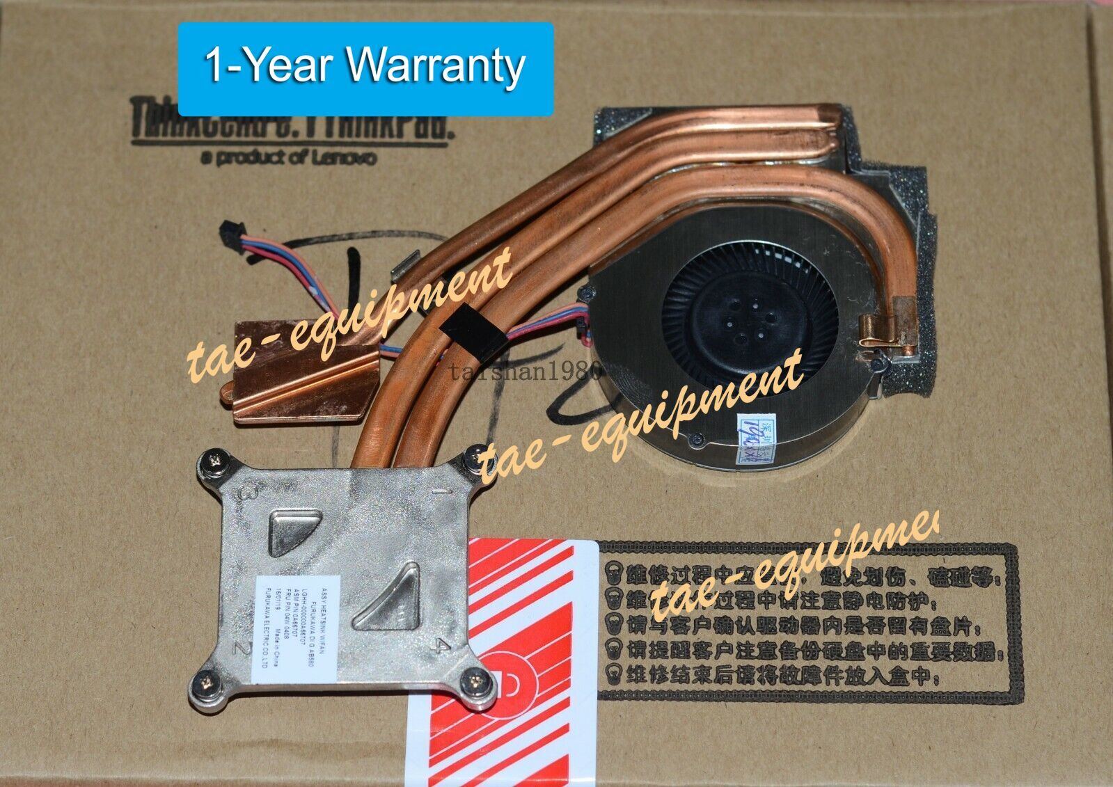 New Orig for Lenovo ThinkPad T420 T420i CPU Cooling Fan with Heatsink 04W0408