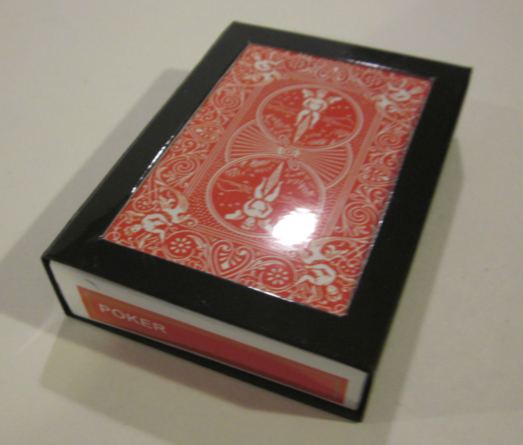 Vanishing Deck Disappearing "RED" Cards & Box Magic Trick Close-Up, Street