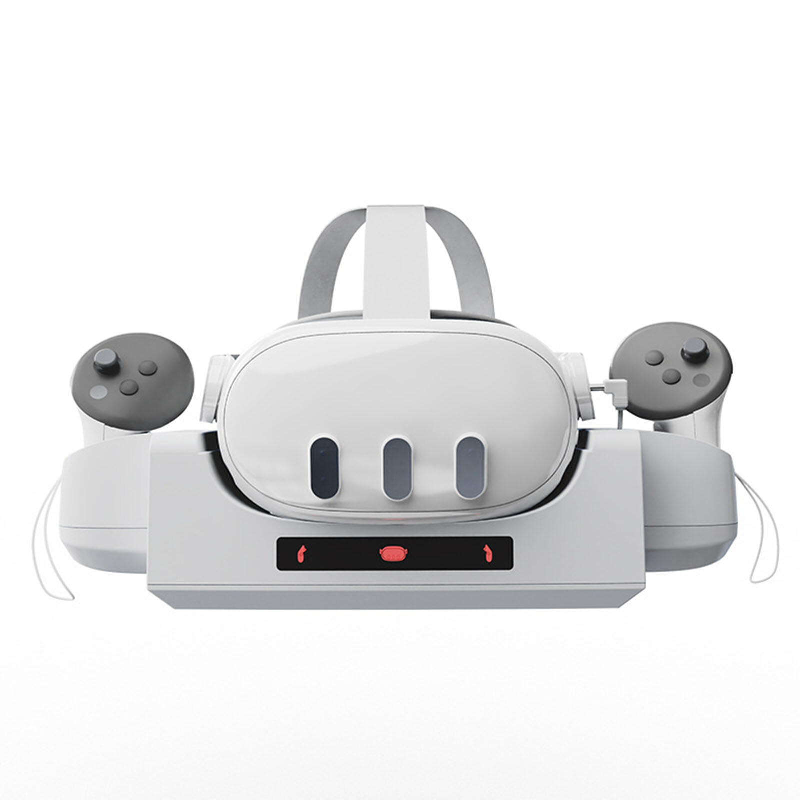 For Quest 3 VR Headset Controller Glasses Charging Dock Wall Mount Charger Stand