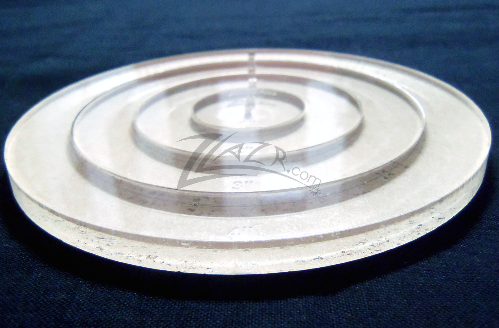 1/4" Circle Acrylic Template Plastic Nested Stencil Quilting 1,2,3+4" Clear USA!