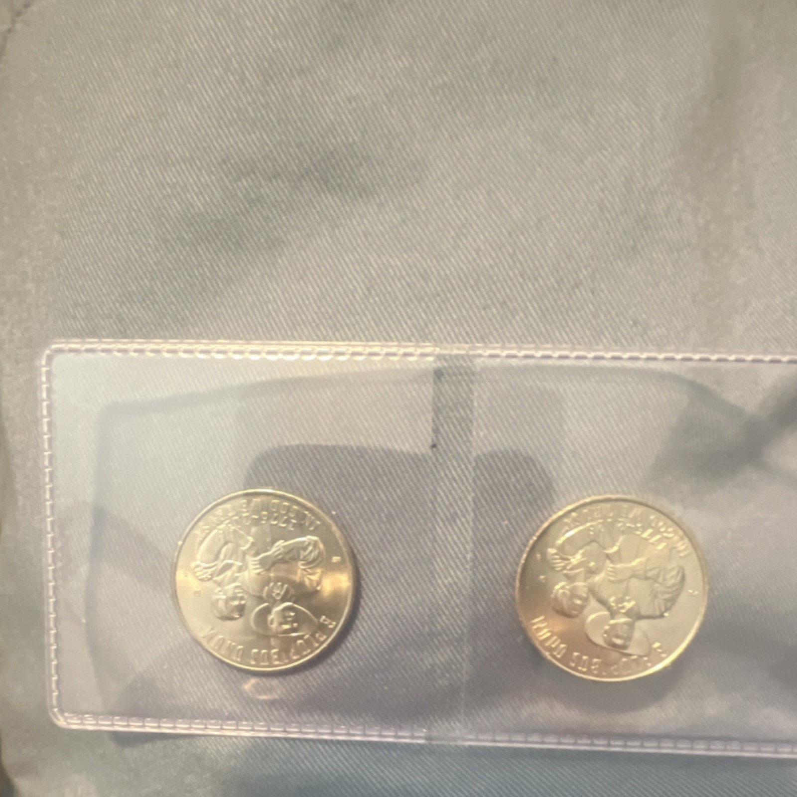 Lot C of Two Mayflower Compact 2026- D 25C Quarter Coins Uncirculated US Mint