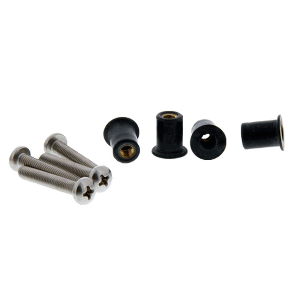 Scotty 133-16 Well Nut Mounting Kit - 16 Pack 133-16 UPC 062017201337