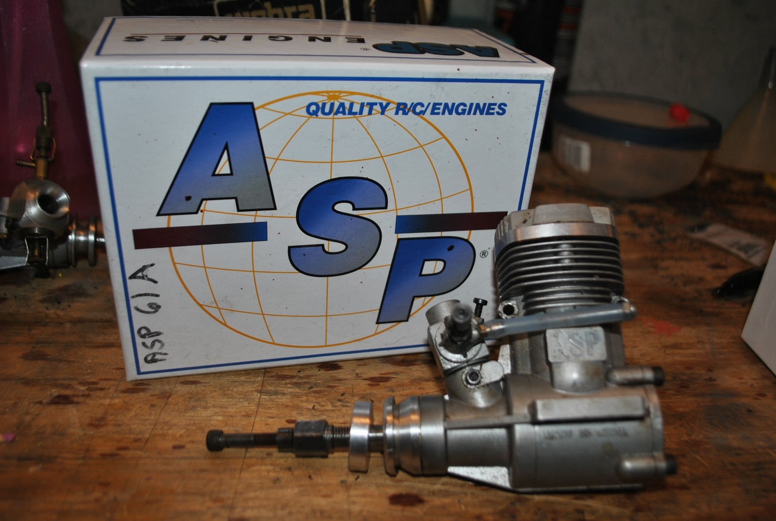 ASP .61 RC Glow Motor. Low hours