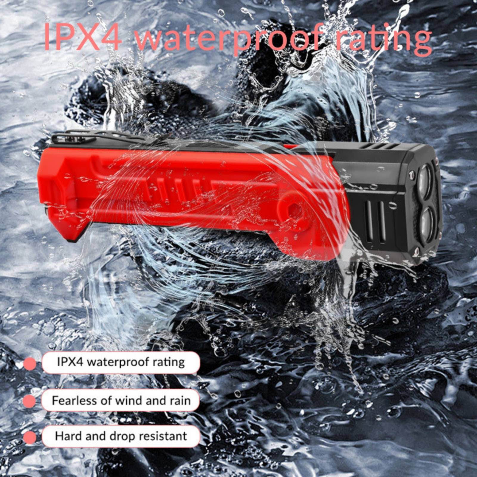 Rechargeable Magnetic LED Work Light 600LM Waterproof Flashlight Lamp Tool