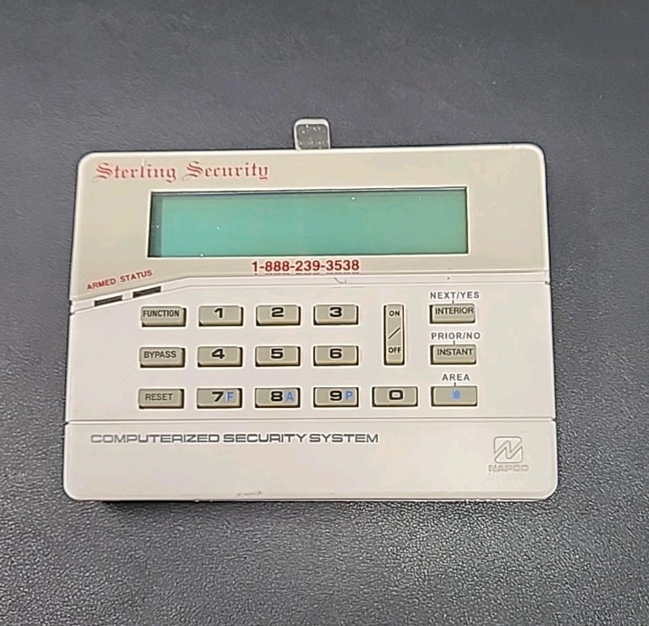 Napco Gemini GEM-RP1CAe2 Security System Keypad Alarm Panel Control