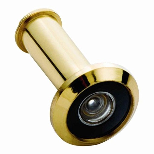 Wide Angle Door Viewer 190 Degrees in Solid Brass (Set of 10)