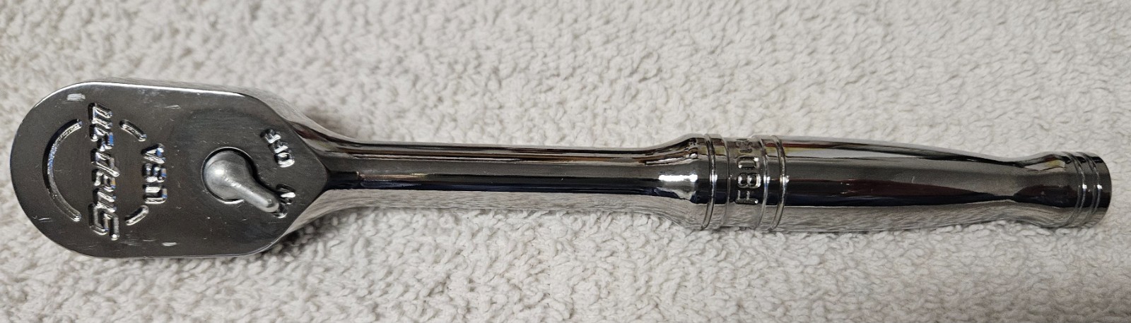 New Snap-On F80 Ratchet 3/8" Drive Chrome Finish Sealed Head 80 Tooth Snap On US