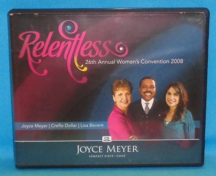 Joyce Meyer 5 CD Set Relentless 26th Annual Women's Convention 2008