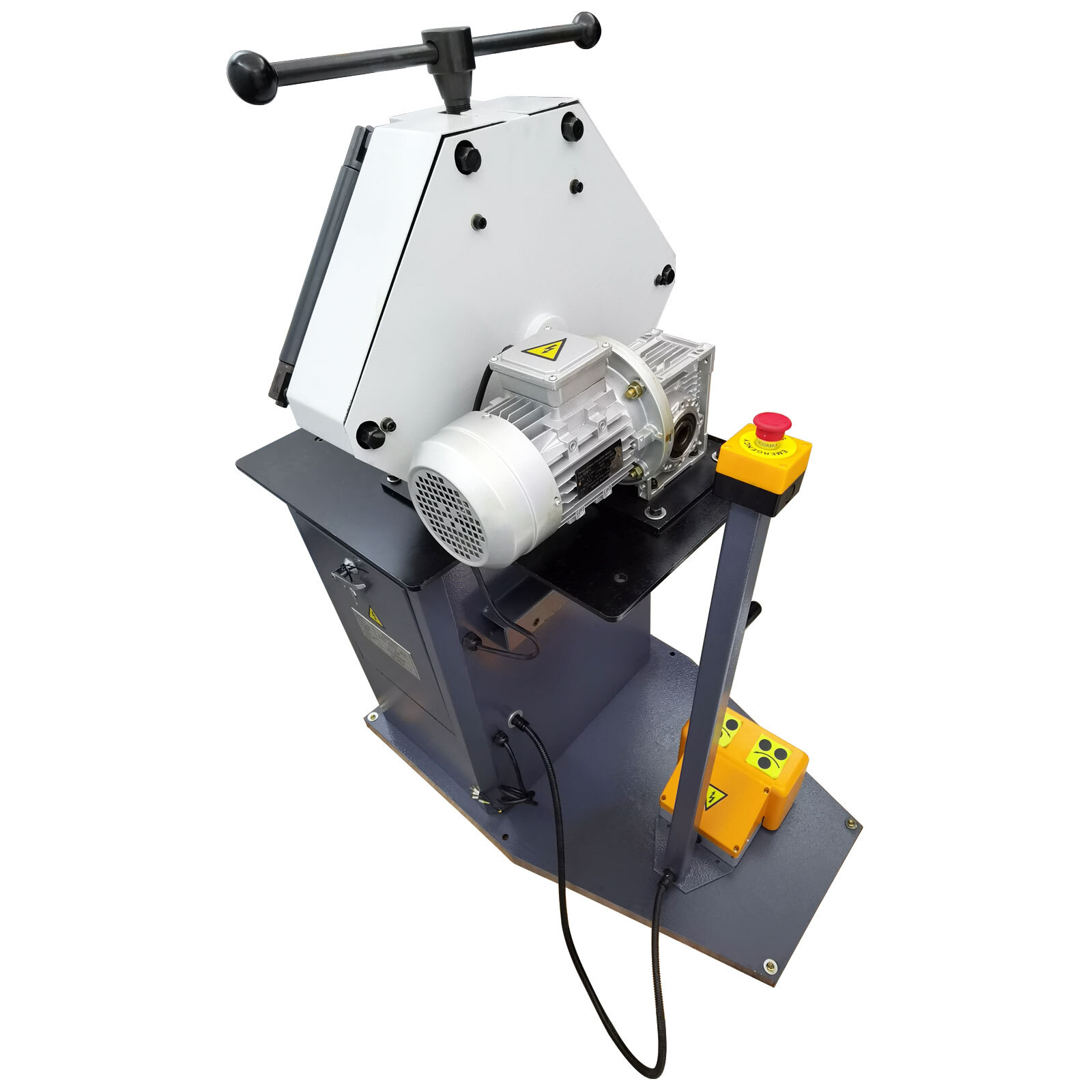Vertical Type 30 Electric Hydraulic Rolling Machine Roll Bender 220V Three-phase