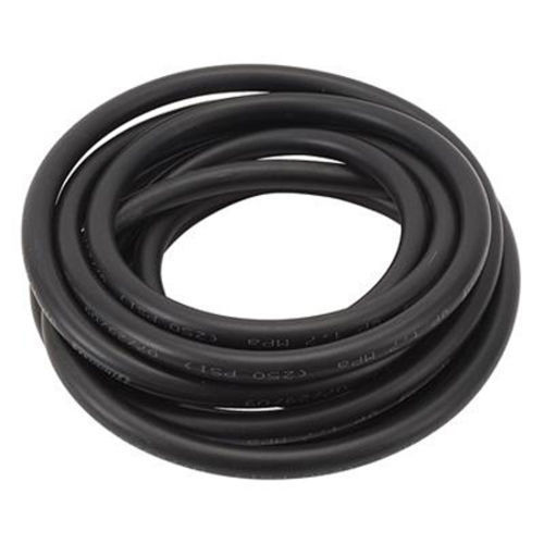 Fragola Performance 870008 Paker Push Lock -8an 1/2" Black Hose Fuel Line 3'