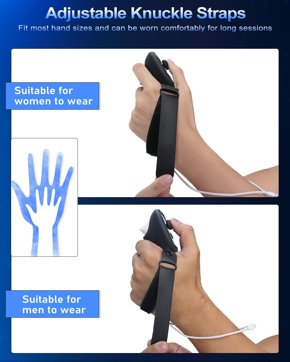 Controller Grip for Meta Quest 3S Quest 3 VR Accessories