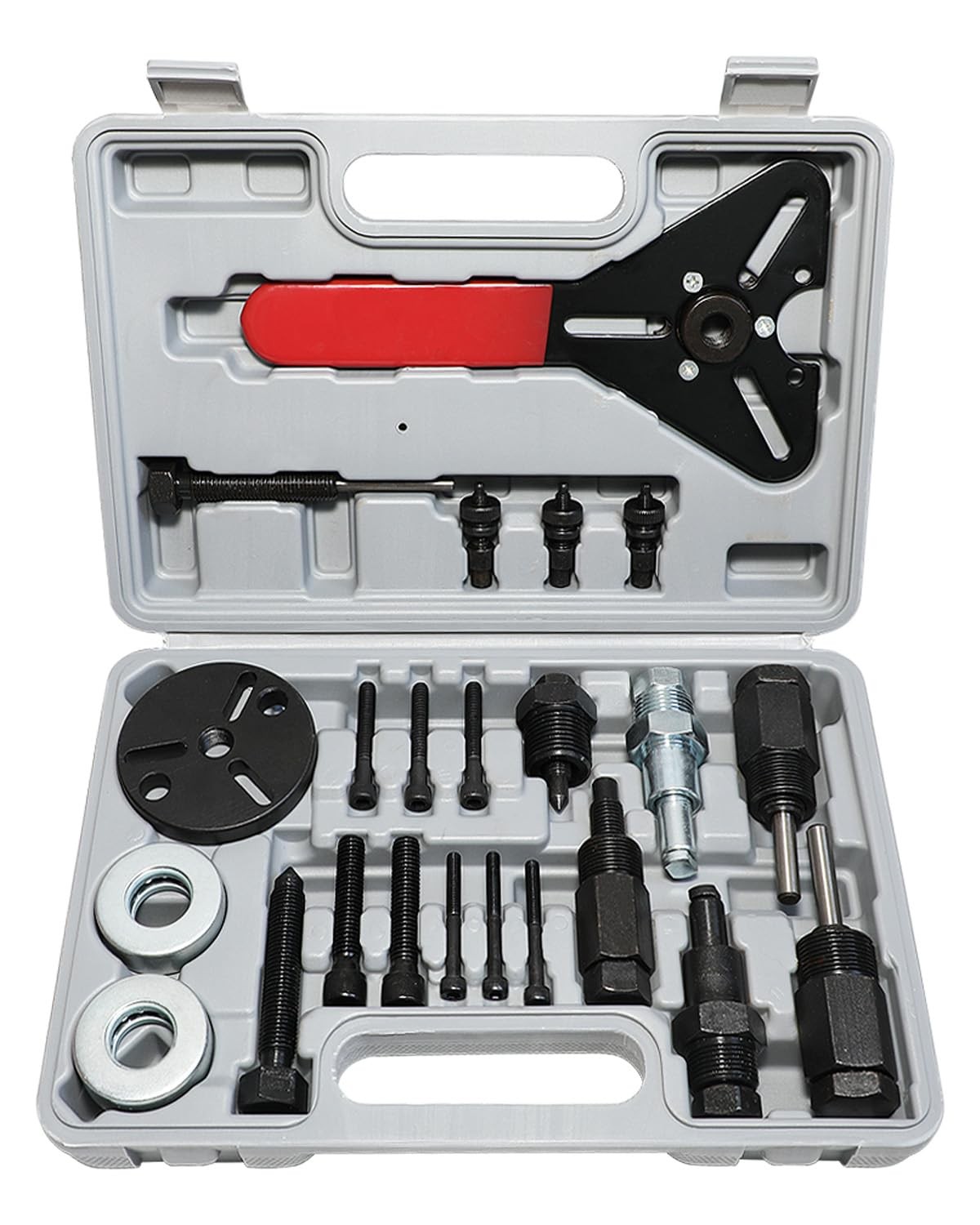 Air Conditioner Clutch Holding Tool Set A/C Compressor Remove Install...