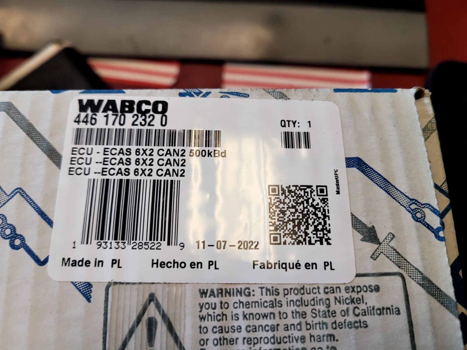 NEW OEM IVECO S Way ECAS control unit 4461702320 (S1-BT2)
