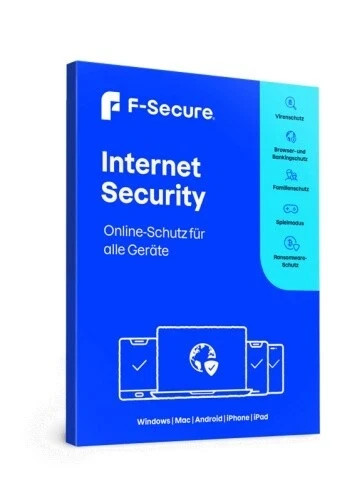 F-Secure Internet Security (Safe) 2026, 7 Devices - 1 Year