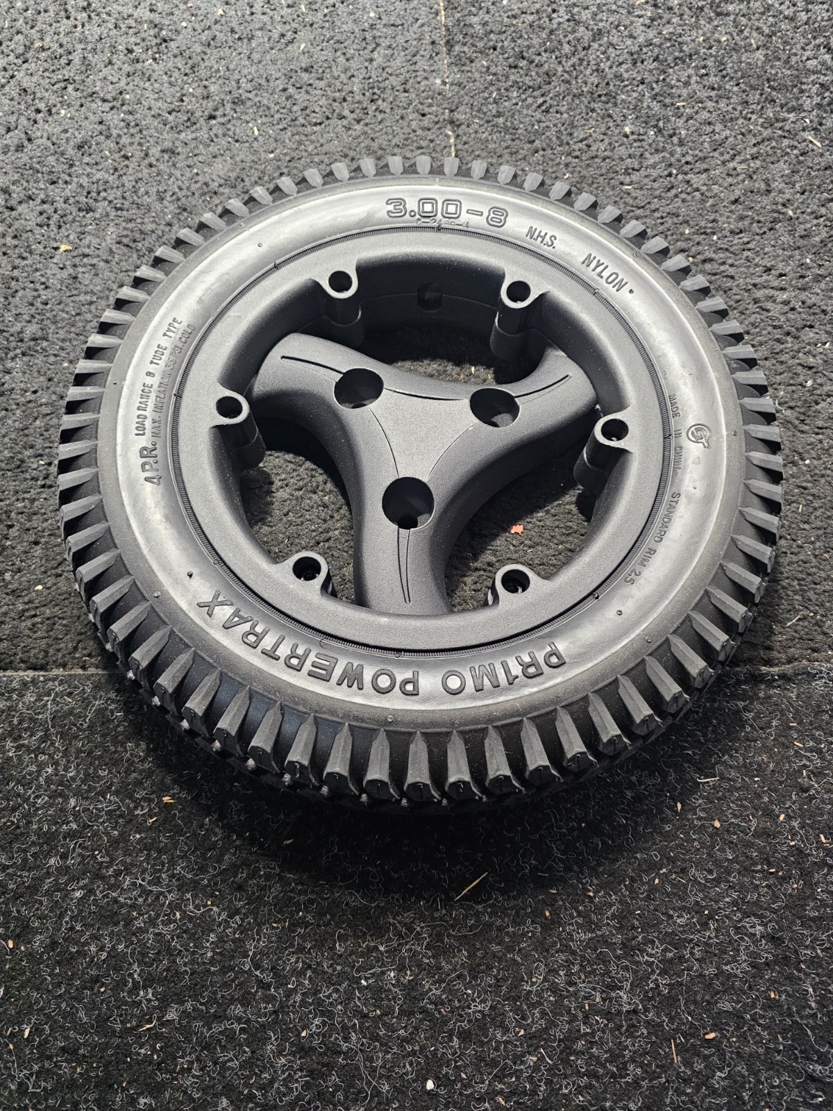 Pr1mo Powertrax Flat Free Tire 3.00-8 Dual Density Foam 4 Ply C248G