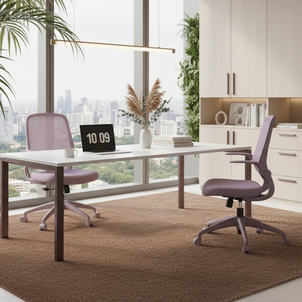 Modern Adjustable Flipping Armrest Ergonomic Executive Mesh Office Chair