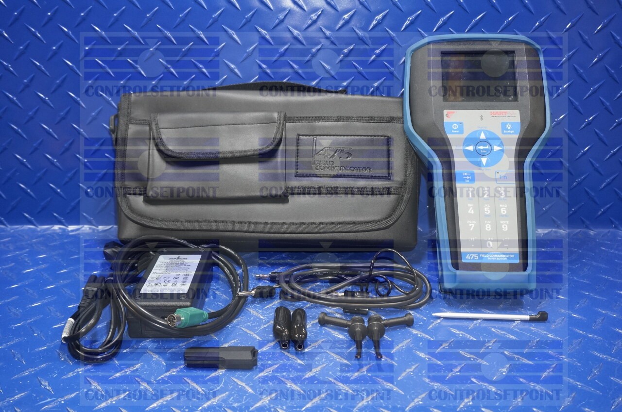 EMERSON ROSEMOUNT 475 HART COMMUNICATOR COMPLETE WITH CHARGER ID99250