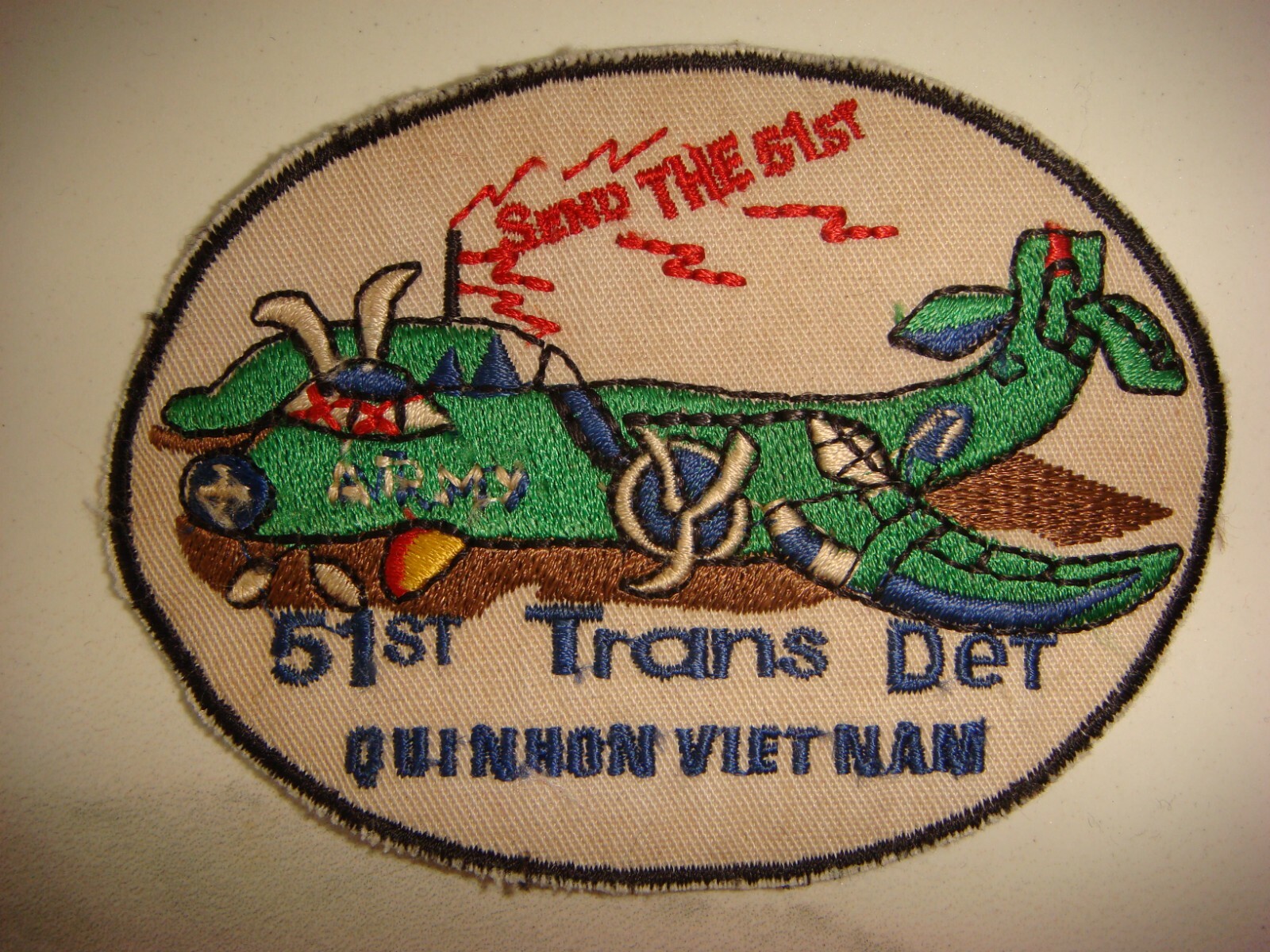 US 5th SPECIAL FORCES MACV, VIETNAM WAR PATCH