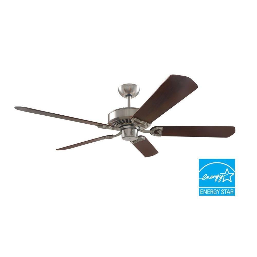 Vento 60" Brushed Nickel Ceiling Fan VT-00001-BN