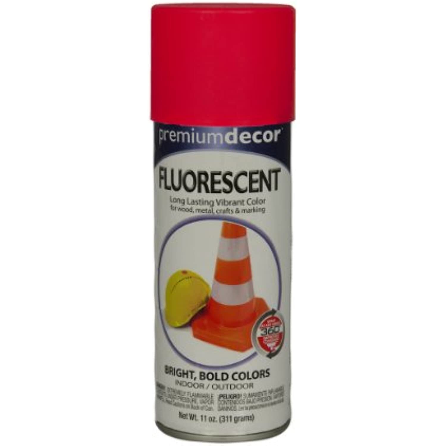 General Paint & Manufacturing PDFL-2 Premium Decor Fluorescent Spray Paint with