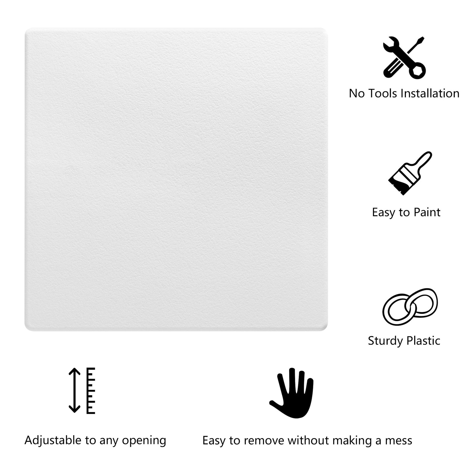 8x8 External 10x10 Spring-Fit Access Panel, Square, Wall, Ceiling, Door