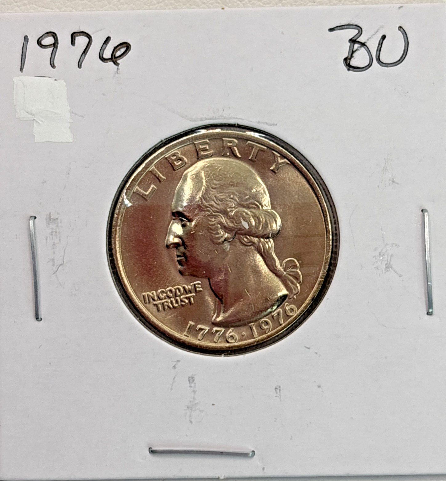 1976  Washington Quarter BU (Brilliant Uncirculated) Philadelphia Mint