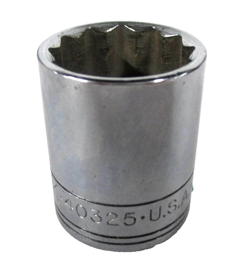 SK Tools 12pt. 25mm  Drive Deep Socket  1/2" Chrome 40325  *MADE IN THE USA*