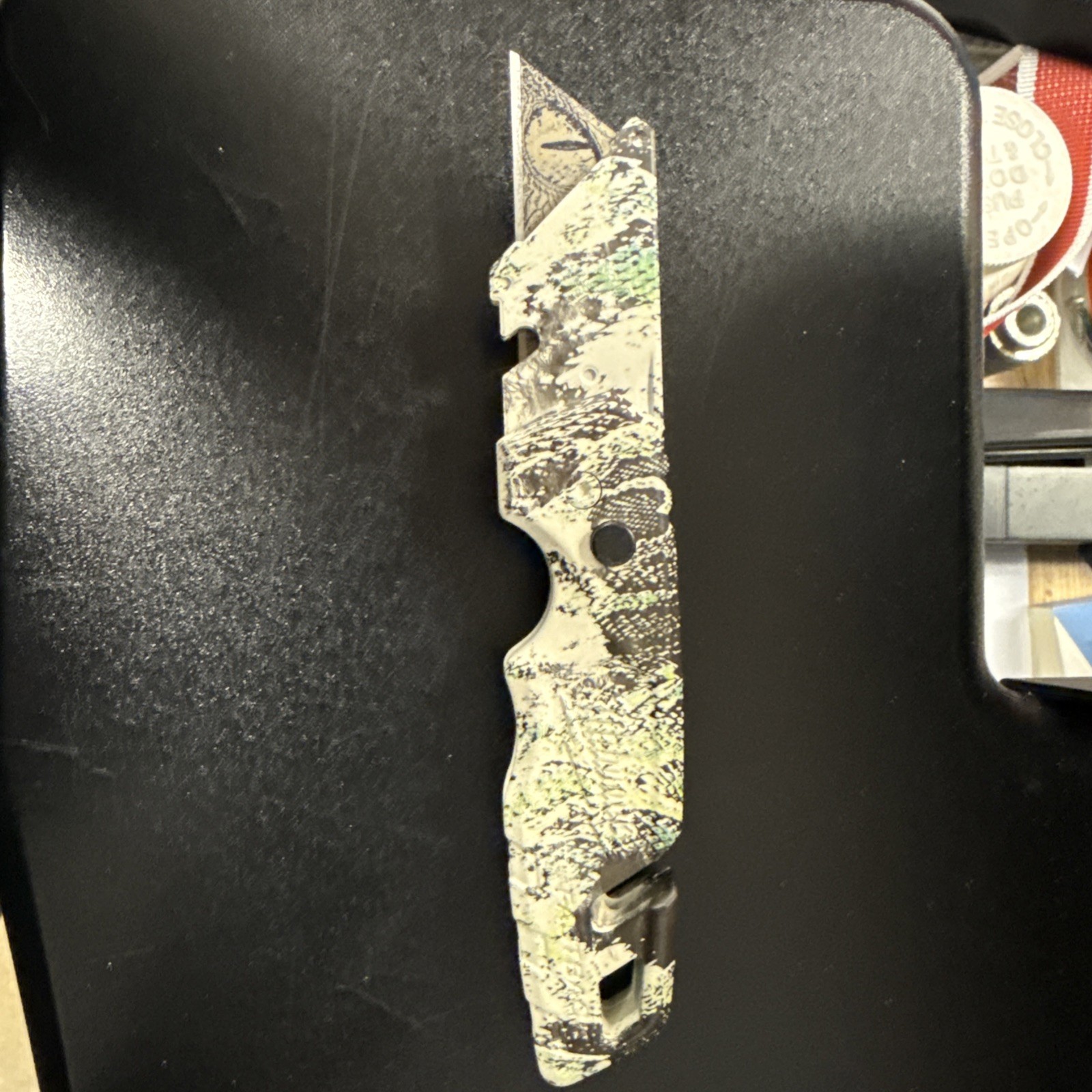 Milwaukee ‎Fastback Flip Utility Knife Cust hydro with custom blade(‎48-22-1501)